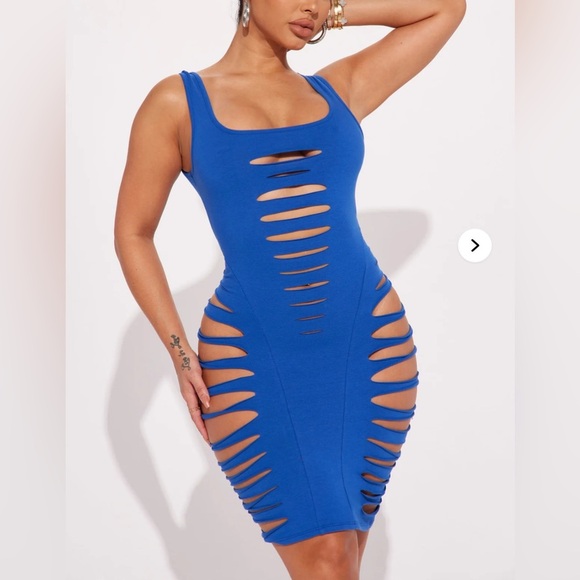 Fashion Nova Dresses & Skirts - Fashion Nova‎ Your Distraction Mini Dress - Royal Size Medium